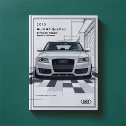 2010 Audi A5 Quattro Software Service Repair Workshop Manual PDF