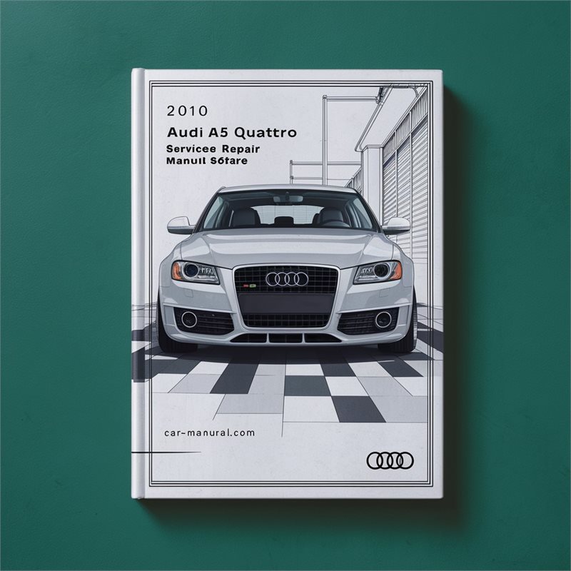 2010 Audi A5 Quattro Software Service Repair Workshop Manual PDF