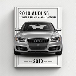 2010 Audi S5 Software Service Repair Workshop Manual PDF