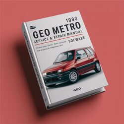 1993 Geo Metro Software Service Repair Workshop Manual PDF