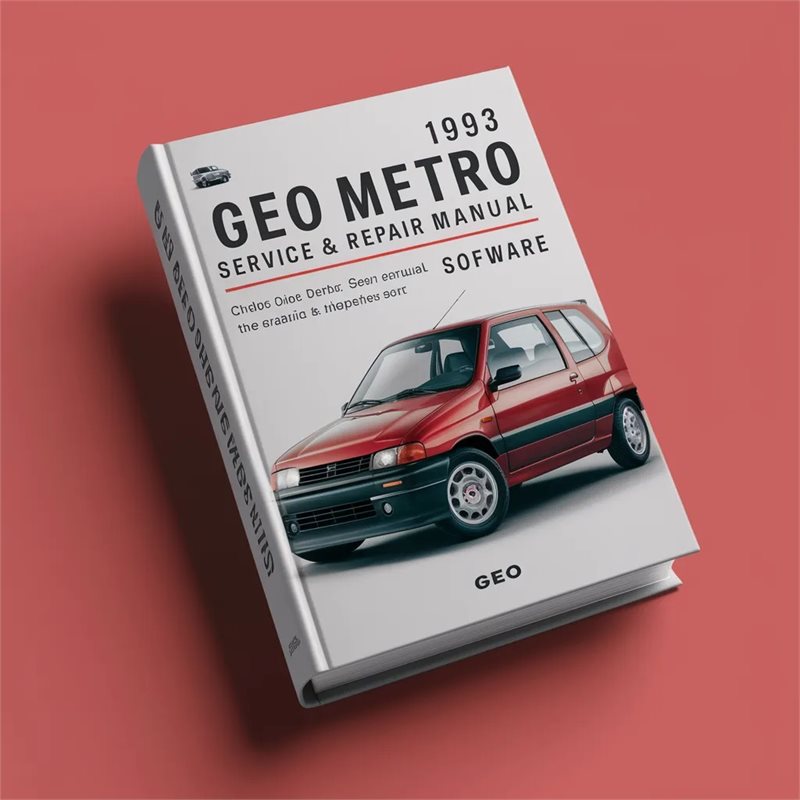 1993 Geo Metro Software Service Repair Workshop Manual PDF