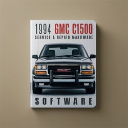 1994 GMC C Series C1500 Software Service Repair Workshop Manual PDF