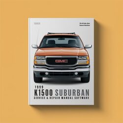 1999 GMC Suburban K1500 Software Service Repair Workshop Manual PDF