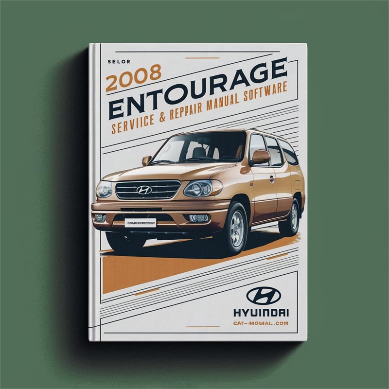 2008 Hyundai Entourage Software Service Repair Workshop Manual PDF