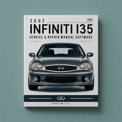 2002 Infiniti I Models I35 Software Service Repair Workshop Manual PDF