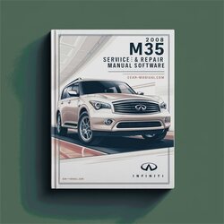 2008 Infiniti M Models M35 Software Service Repair Workshop Manual PDF