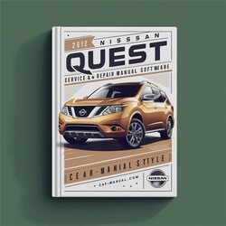 2012 Nissan Quest Software Service Repair Workshop Manual PDF