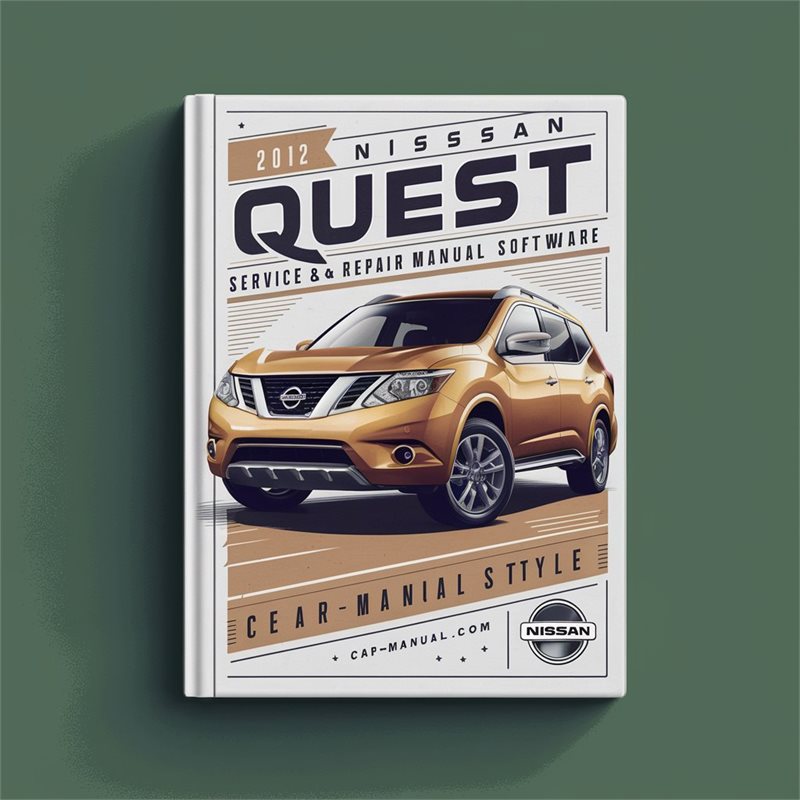2012 Nissan Quest Software Service Repair Workshop Manual PDF