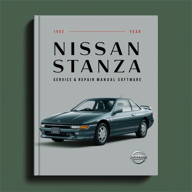 1992 Nissan Stanza Software Service Repair Workshop Manual PDF