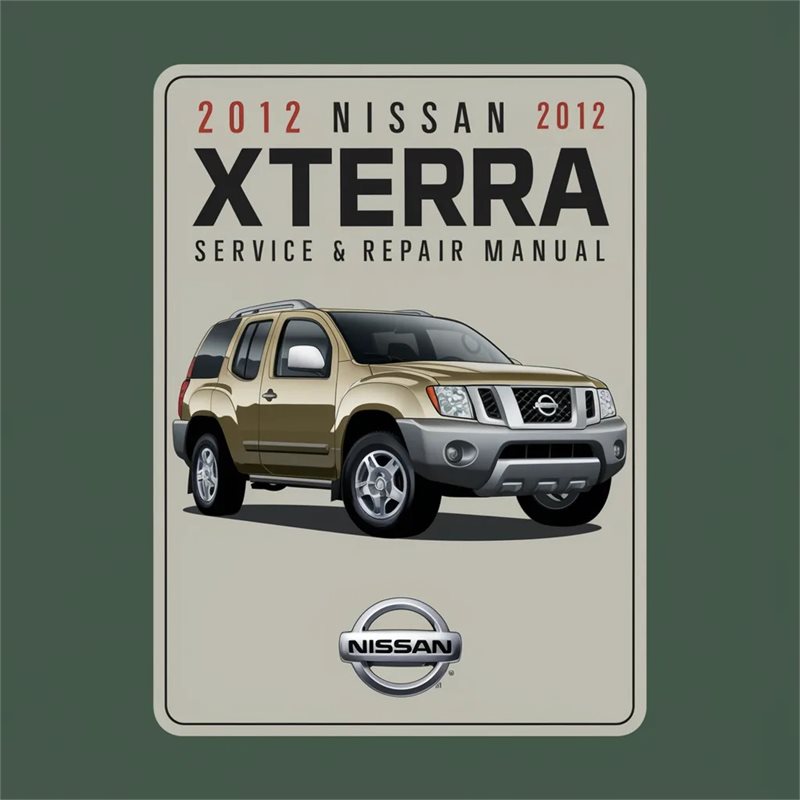 2012 Nissan Xterra Software Service Repair Workshop Manual PDF