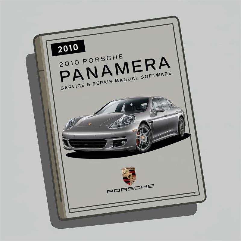 2010 Porsche Panamera Software Service Repair Workshop Manual PDF