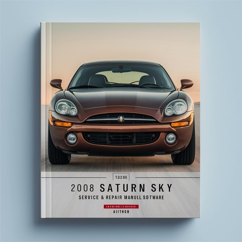 2008 Saturn Sky Software Service Repair Workshop Manual PDF
