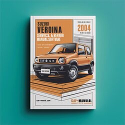 2004 Suzuki Verona Software Service Repair Workshop Manual PDF
