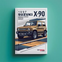 1997 Suzuki X 90 X-90 Software Service Repair Workshop Manual PDF