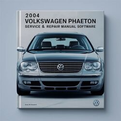 2004 Volkswagen Phaeton Software Service Repair Workshop Manual PDF