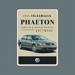 2005 Volkswagen Phaeton Software Service Repair Workshop Manual PDF