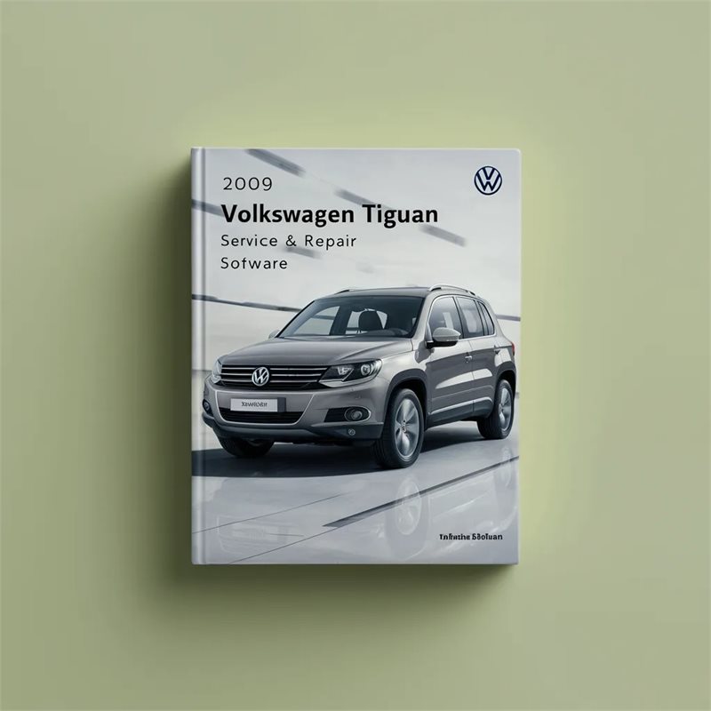 2009 Volkswagen Tiguan Software Service Repair Workshop Manual PDF