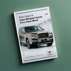 Rolls Royce Silver Spirit Engine Management Systems Service Repair Workshop Manual PDF