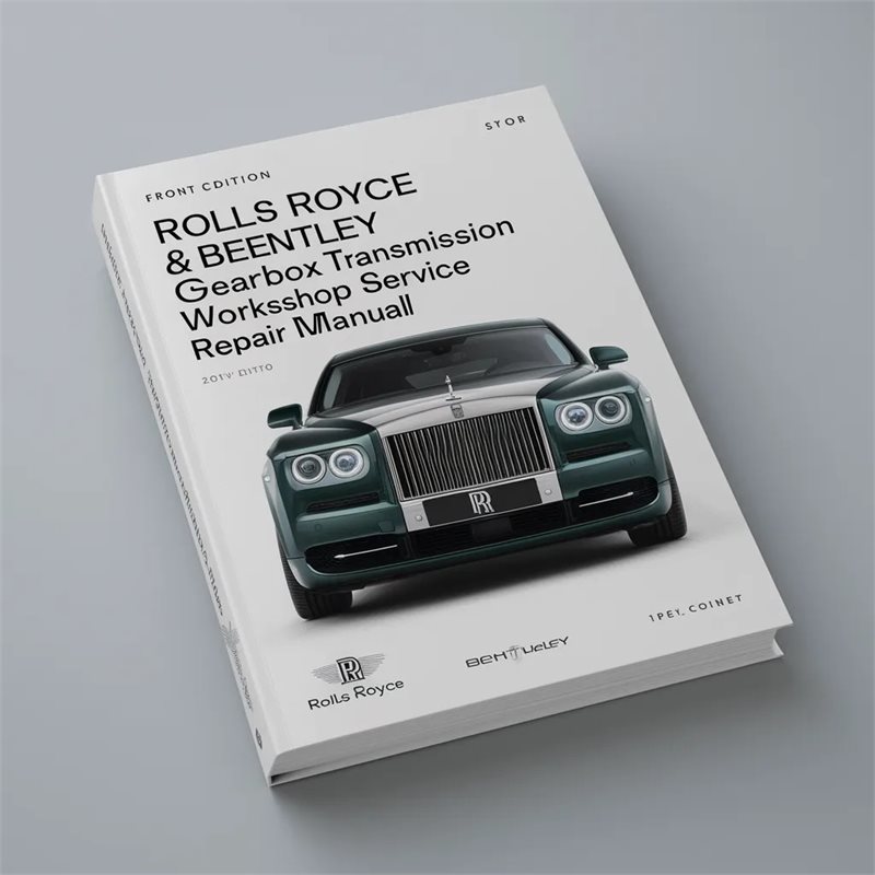 Rolls Royce Silver Cloud Gearbox Transmission Service Repair Workshop Manual PDF