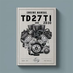 Nissan Patrol Engine TD27TI ZD30 Service Repair Workshop Manual PDF