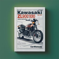 1985-1987 Kawasaki Eliminator ZL900-1000 Service Repair Workshop Manual PDF