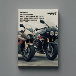 1997-2000 Triumph Speed Triple Daytona Sprint ST RS Tiger T595 955I 955 T509 885 Service Repair Workshop Manual PDF