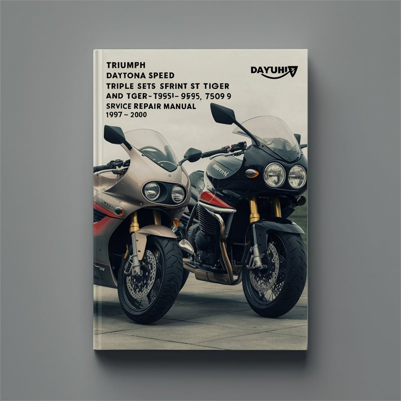 1997-2000 Triumph Speed Triple Daytona Sprint ST RS Tiger T595 955I 955 T509 885 Service Repair Workshop Manual PDF