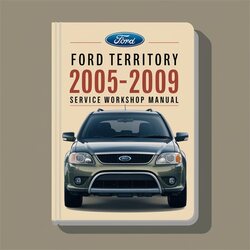 2005-2009 Ford Territory SY Service Repair Workshop Manual PDF