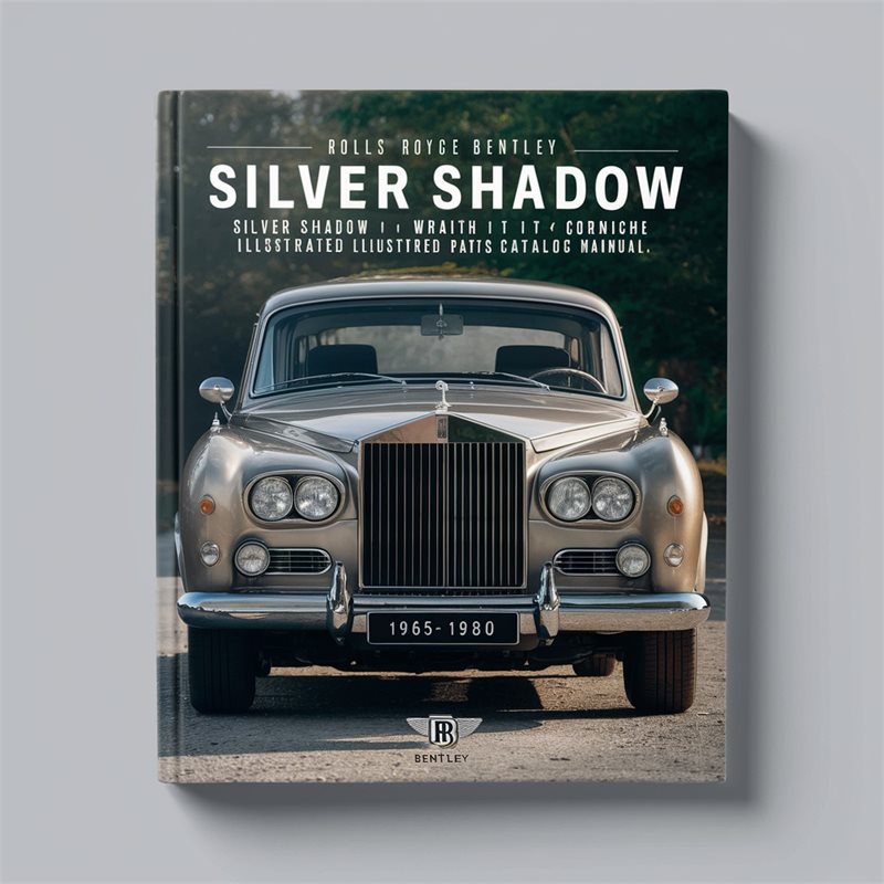 1965-1980 Rolls Royce Silver Shadow II Wraith T T2 Corniche Illustrated Parts Catalog PDF