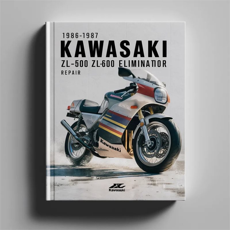 1986-1987 Kawasaki Eliminator ZL500 ZL600 Motorcycle Service Repair Workshop Manual PDF