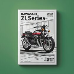 1972 Kawasaki Z Series Service Repair Workshop Manual PDF