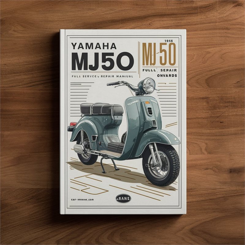 1981 Yamaha Towny MJ50 Scooter -onwards Service Repair Workshop Manual PDF