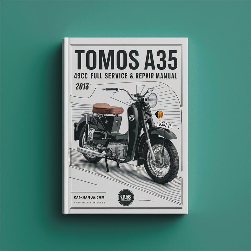 Tomos A35 49CC Moped Service Repair Workshop Manual PDF