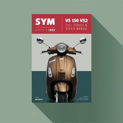 Sym VS 150 VS2 Scooter Service Repair Workshop Manual PDF