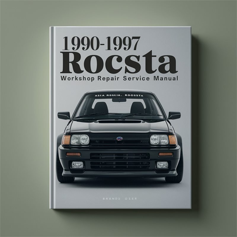1990-1997 Asia Rocsta Service Repair Workshop Manual PDF
