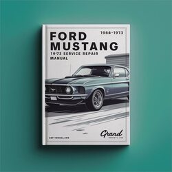1964-1973 Ford Mustang Service Repair Workshop Manual PDF