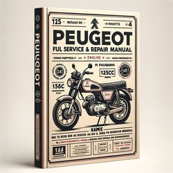 Peugeot FD1 4T 125CC Engine Service Repair Workshop Manual PDF