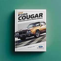 2000 Ford COUGAR Service Repair Workshop Manual PDF