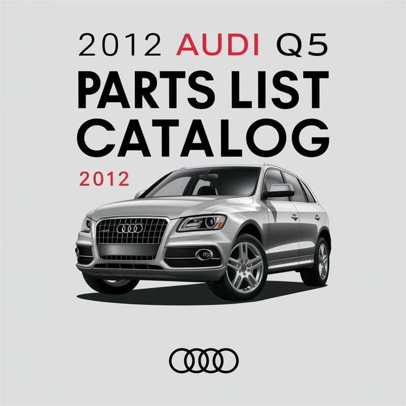 2012 Audi Q5 Catalog Parts PDF