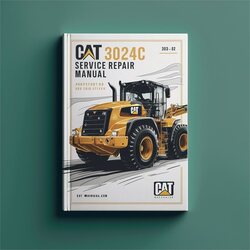CAT 3024C Service Repair Workshop Manual PDF