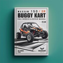 Maxxam 150 2R Buggy Kart Service Repair Workshop Manual PDF
