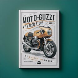 Moto Guzzi Breva V7 Racer 750 Stone Special Bike Service Repair Workshop Manual PDF