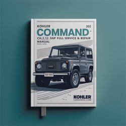 Kohler Command CH12.5 - Werkstatt- und Reparaturhandbuch