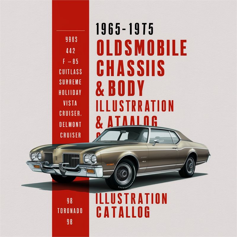 1965-1975 Buick Chassis & Body Parts Oldsmobile Illustration Catalog Service Repair Workshop Manual PDF