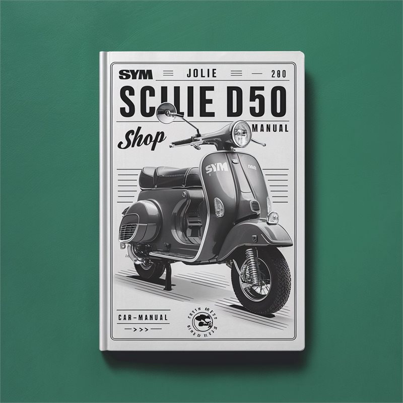Baotian SYM Jolie DD50 Scooter Shop Service Repair Workshop Manual PDF