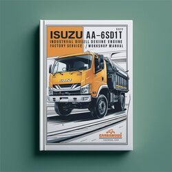 Perkins AA Isuzu -6sd1t Industrial Diesel Engine / Service Repair Workshop Manual PDF