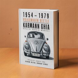 1954-1979 Volkswagen Karmann Ghia Beetle Service Repair Workshop Manual PDF