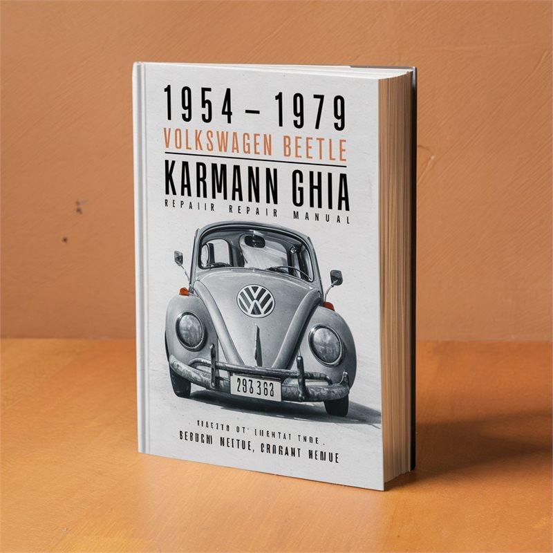1954-1979 Volkswagen Karmann Ghia Beetle Service Repair Workshop Manual PDF