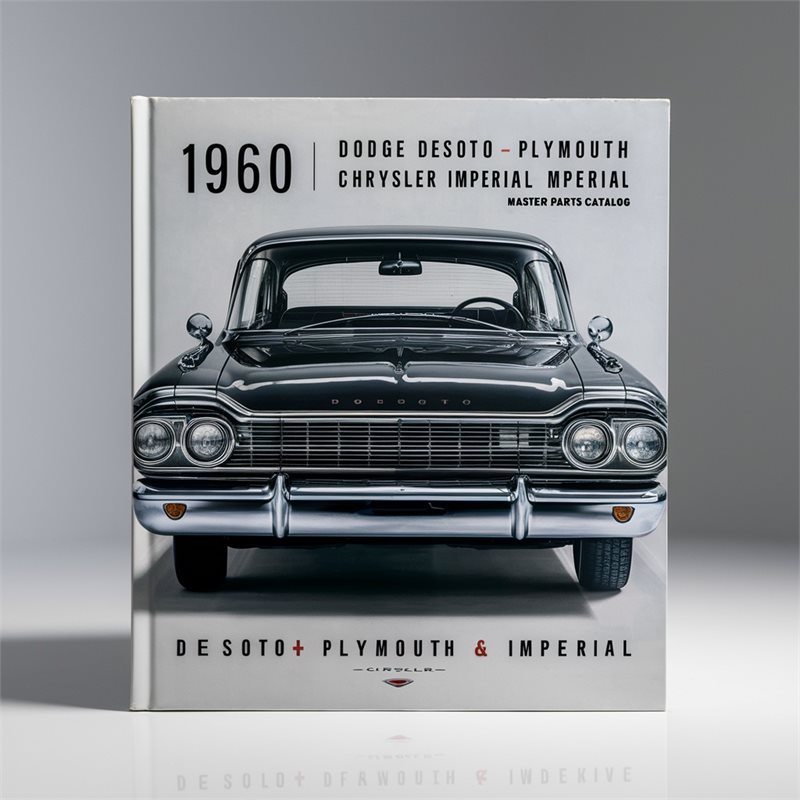 1960 Chrysler Imperial Dodge Desoto Plymouth Master Parts Catalog PDF