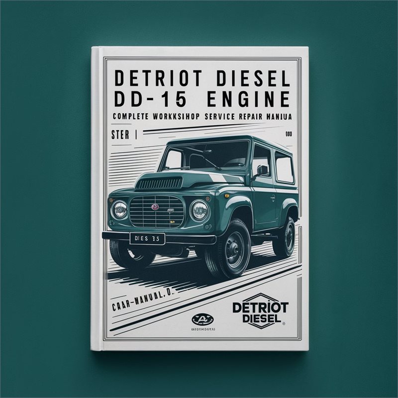 Detroit Diesel DD15 Detriot Engine Service Repair Workshop Manual PDF